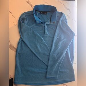 Blue Long Sleeve Polo sweater